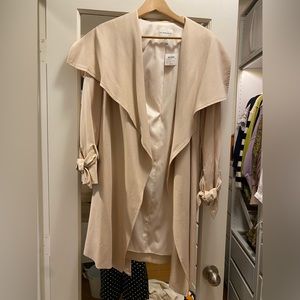 Club monaco jacket trench women xs